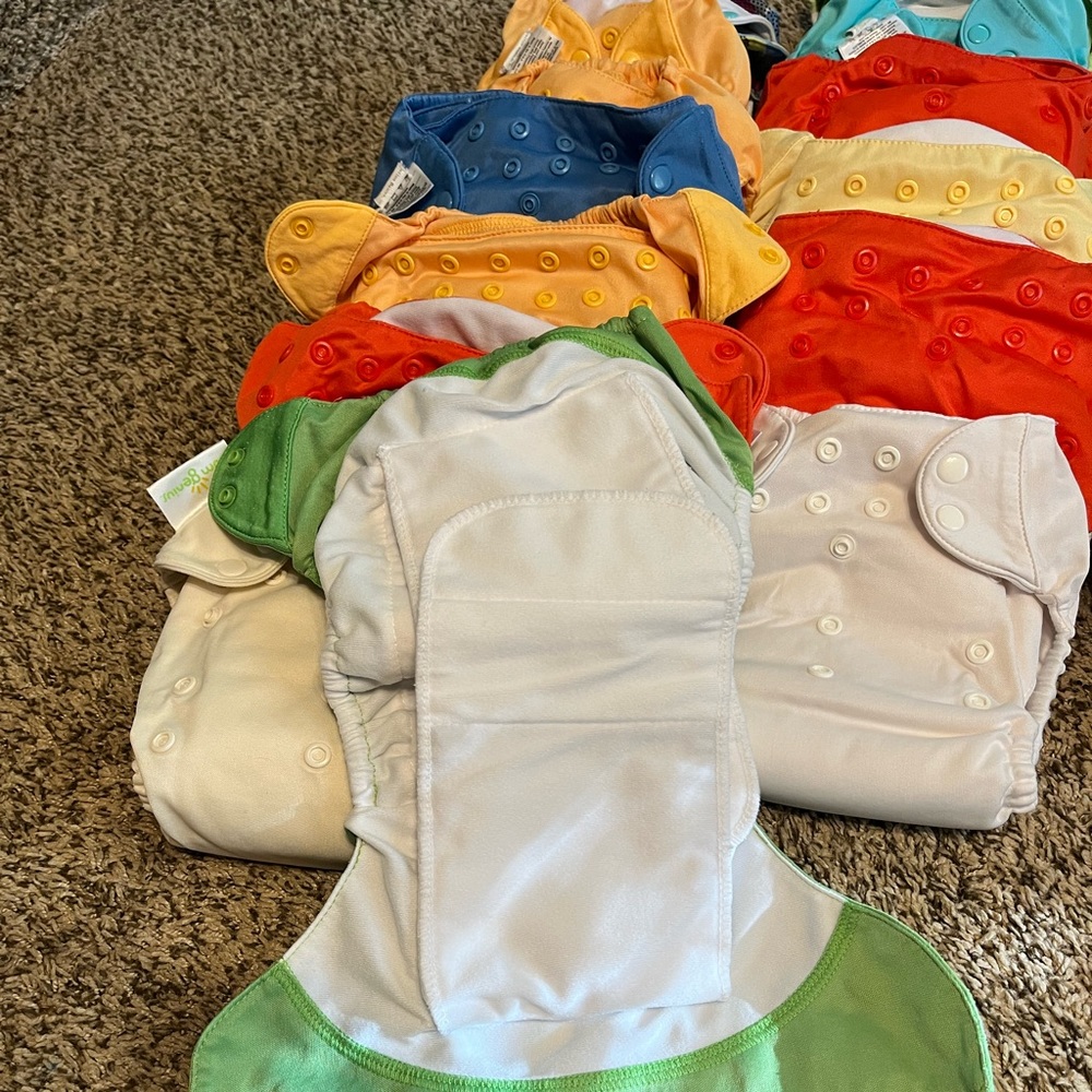 19 AOI bum genius diapers!